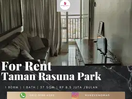 Disewakan Apartement Taman Rasuna 1 Kamar Furnished Lantai Tengah