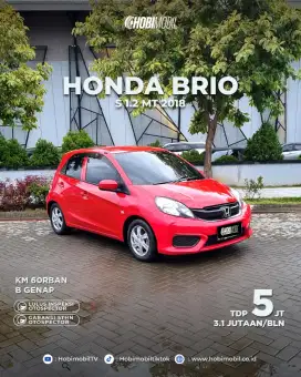 Honda Brio S manual 2018 garansi mesin 5 tahun