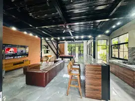 DIJUAL RUMAH 3 LANTAI FURNISHED SHM SWIMMING POOL BISA NEGO SANTORINI