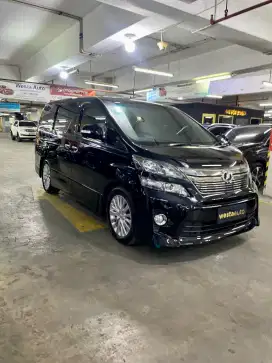 Low KM Toyota Vellfire ZG AT 2013 Antik bkn alphard 2014 G S