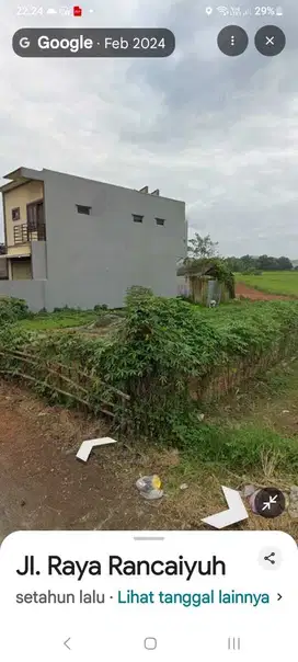 Dijual Kavling , posisi di pinggir jalan r5 meniy pintu toll Serbaraja