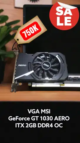 Vga MSI GT1030 2GB DDR4 OC