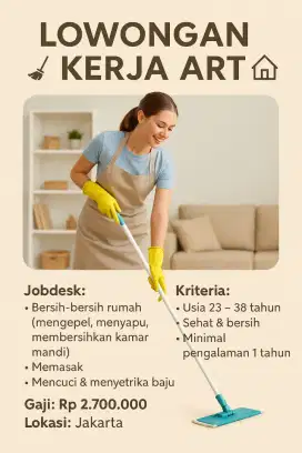 Lowongan kerja art