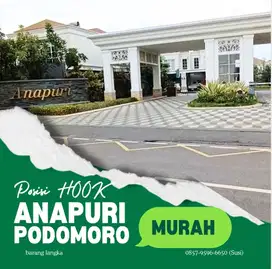 TERMURAH Rumah HOOK di Anapuri Podomoro Park Buahbatu Bandung dijual