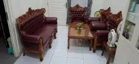 Kursi tamu set jati tua