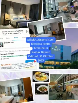 Jual Voucher Hotel Bintang 4 di Bandara SoekarnoHatta Jakarta Airport