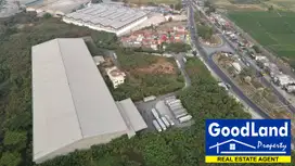DIJUAL Lahan Industri Pinggir Jalan di Lemah Abang, Cikarang