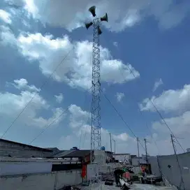 Tower Pengeras Suara Masjid & Sekolah, Tower Toa 4 Kaki
