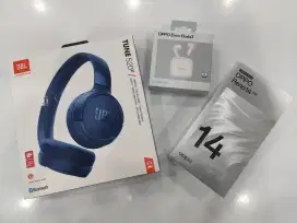 Oppo Reno 14 5G 8/256GB Tebus Murah 2 Item Earphone JBL & Enco Buds3