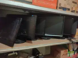 5 unit monitor rusak lcd mesin nyala