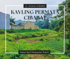 Kavling permata cibabat langsung jalan raya