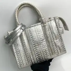 Authentic Marc & Jacobs Silver Slingbag