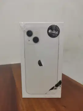 NEW BARU IPHONE 13 STARLIGHT 128 GB SEGEL BNIB RESMI