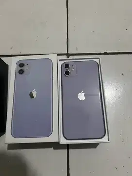 Iphone 11 64gb ex inter warna purple