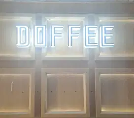 Neon box ,letter timbul medan