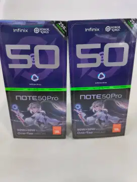 INFINIX NOTE 50 PRO 8+8/256GB GARANSI FRESH RESMI INFINIX (NO REPACK)