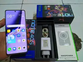 Infinix note 40s 8/255 second