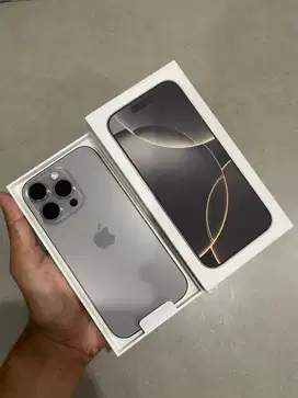 Iphone 16 Pro 256gb iBox BH 100 Garansi ON 2026