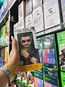 Tecno pova 6 pro 5G cuci ram 12 cuci gudang new