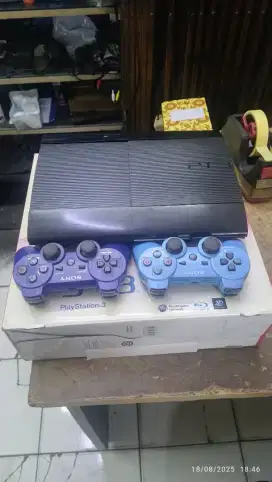 PS3 super slim HDD 160gb fullset full game