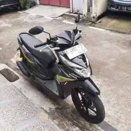 Honda Beat ECO 2017 ss lengkap mesin bagus pajak hidup plat Bekasi kab