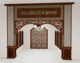 Mihrop masjid ukir