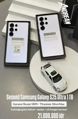 Second Samsung Galaxy S25 Ultra Titanium Silver • 1 Terabyte SEIN