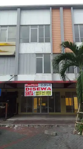 Disewa Ruko Sorrento Gading Serpong, Ada 2 Unit. Bisa disewa satuan
