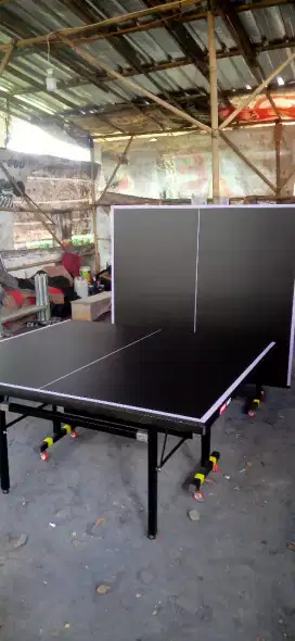 MEJA PINGPONG HITAM MANIS