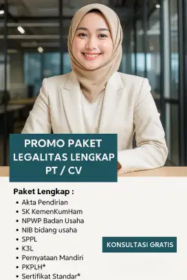 Perlengkapan Kantor PT Legal Lengkap