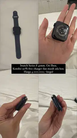 Iwatch, apple watch series 8. 41mm - aluminium. Ori IBOX