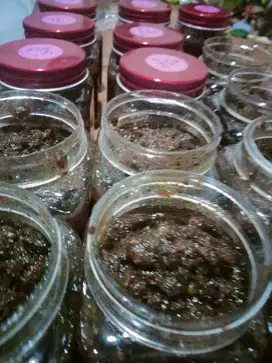 Sambal Ikan asap Roa full ikan