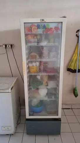 Dijual Kulkas Showcase RSA 1 Pintu Cocok untuk Usaha