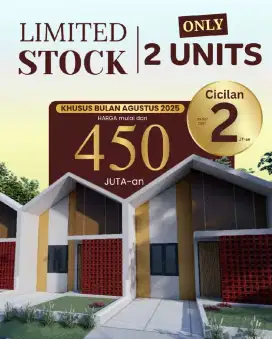 Rumah Dekat Kampus UB 400 jt an