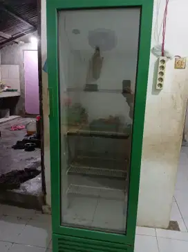 Showcase minuman 1 pintu