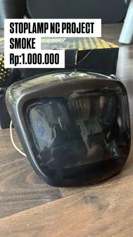 Stoplamp NC Project Smoke Untuk Vespa Matic