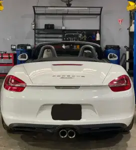 MURAH CASH. PORSCHE Boxster Sport Chrono 2014 cabrio 981 cayman 2013
