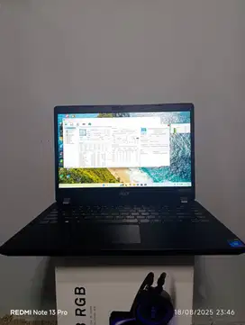Acer TravelMate P214-52 | i7-10510U | RAM 8GB | SSD 256GB | Kencang