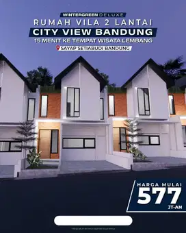 MURAH BANGET! Rumah Baru 2 Lantai Selangkah Ke JL Setiabudi Cidadap