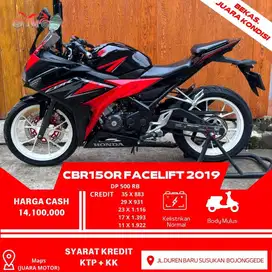 CBR 150R 2019 FACELIFT CREDIT DP 500 RB ANGSURAN RINGAN
