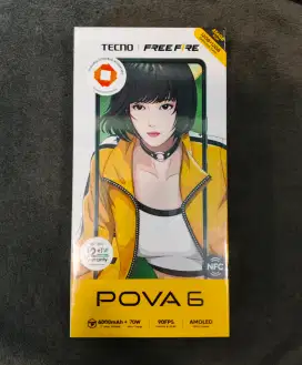 Tecno Pova 6 12/256 Baru New Segel Garansi Resmi Tecno 13 Bulan
