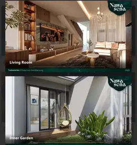 Rumah Baru Podomoro dengan 4 taman premium dijual cepat