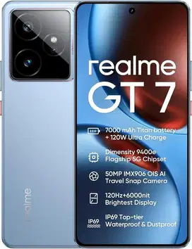 Realme GT 7 biru, pembelian agustus 2025 jadi bekas rasa baru