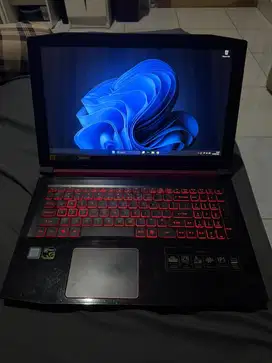Acer nitro 5 AN515-52 black 8/1000gb core i5 nvidia gtx 1050 4gb MURAH