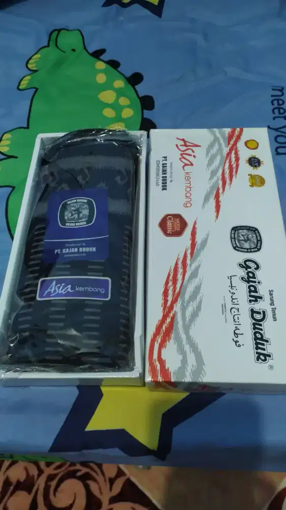 Sarung Asia Gajah Duduk Kembang Original