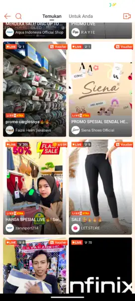 Host Live Shopee