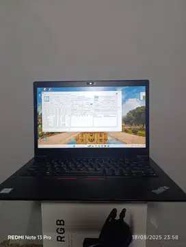 ThinkPad T480s – i5 8th Gen | 8GB RAM | SSD 256GB | Tipis, Ringan