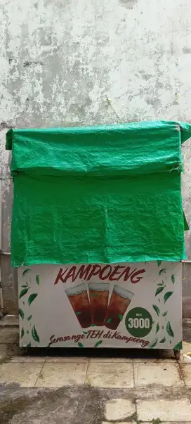 Jual gerobak es teh