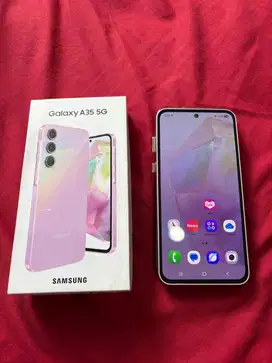 Samsung Galaxy A35 8 / 256Gb Pink No Minus Fullset Mulus