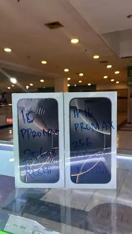 Iphone 16 promax 256Gb new Garansi Resmi ibox